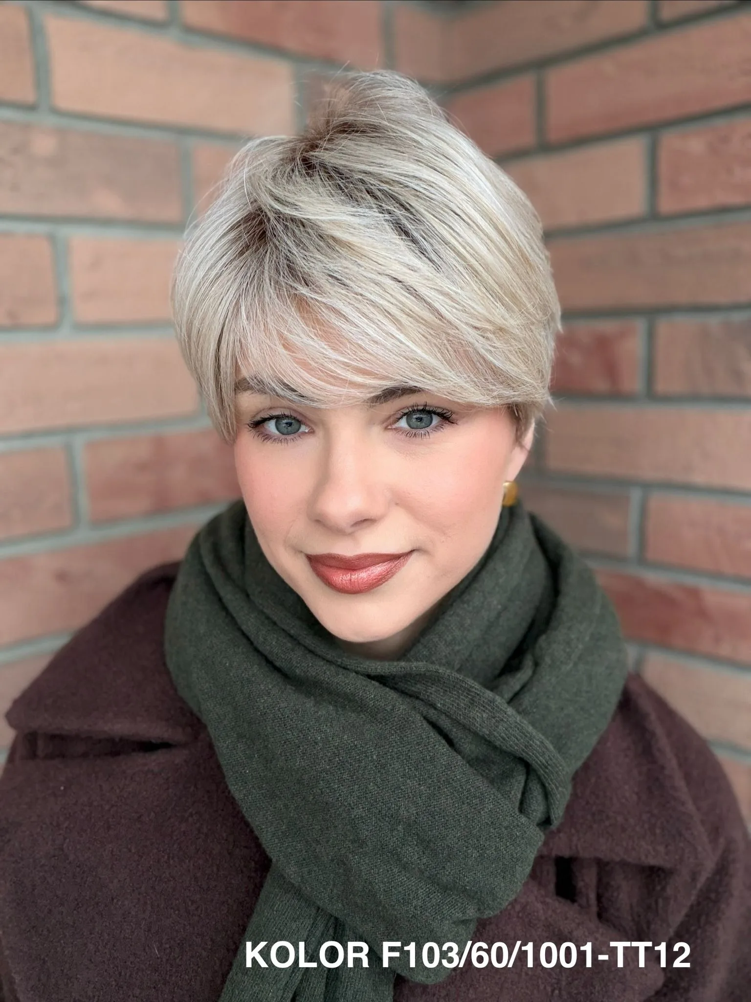 Peruka "Jadwiga" dostępna w wielu kolorach - obrazek 2